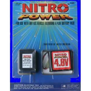   & AGAIN R48 KIT 4.8 Volt Nitro NiCd Battery/Charger Kit Electronics