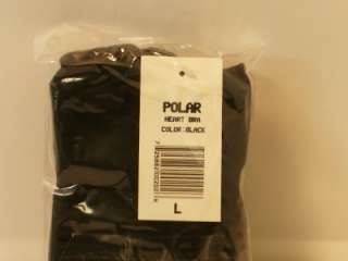 POLAR HEART SPORTS BRA BLACK LARGE BRAND NEW WITH TAGS  