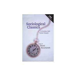  Sociological Classics  Prentice Hall Pocket Reader Books