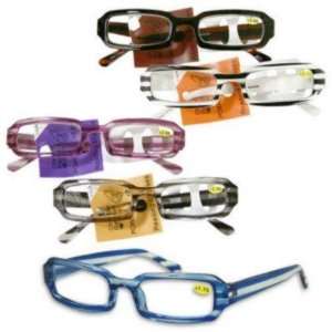  Reading Glasses Acrylic w/Stripe Case Pack 300 Everything 