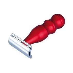 Red Chunky Safety Razor razor by Merkur