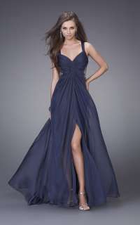Sexy Long Chiffon Formal Prom Party Homecoming Evening Dress Size 