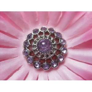   Lavender Acrylic Rhinestone Buttons With Shank Arts, Crafts & Sewing