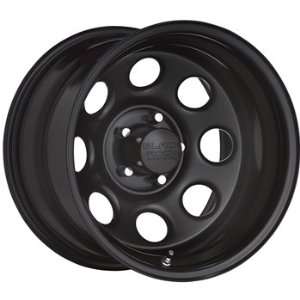 Black Rock Type 8 17x8 Black Wheel / Rim 5x4.5 with a 0mm Offset and a 