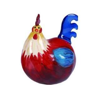  Glass Rooster Figurine