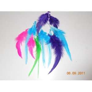  Hot New Craze Vibrant Dyed Rooster Feather Hair Extensions 