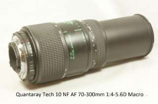 cap quantaray tech 10 nf af 75 300mm 1 4 5 6 macro 1 available both 