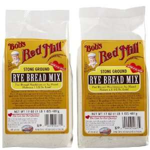 Bobs Red Mill Rye Bread Mix, 17 oz   2 pk.  Grocery 