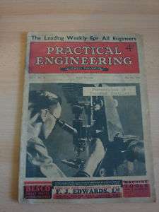 PRACTICAL ENGINEERING OLD VINTAGE NEWNES MAGAZINE 1940  