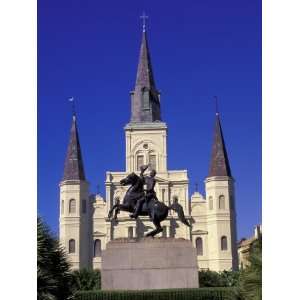  St. Louis Cathedral in French Quarter at Jackson Square 