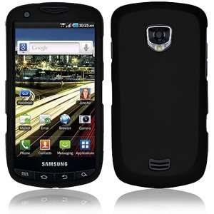   Black Snap Crystal Hard Case For Samsung Droid Charge Sch I510 Sturdy