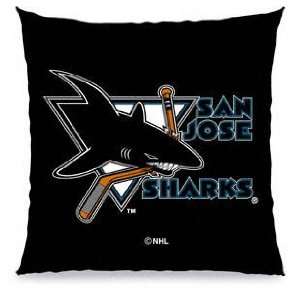  San Jose Sharks Team Toss Pillow