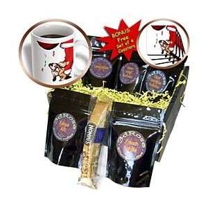   With Ribbons From Santa   Coffee Gift Baskets   Coffee Gift Basket