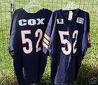 2XL Chicago Bears COX football jersey shirt NEW