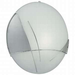   Light 13 Chrome & Satin Wall Light 89758A