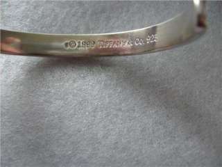 Tiffany & Co. Cuff 925 Sterling Silver Bracelet 1837  