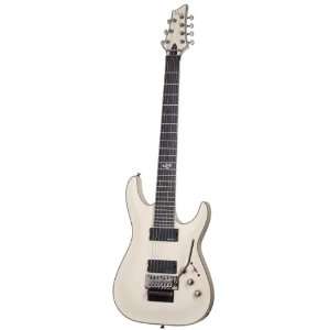  Schecter C 7 FR ATX Aged 6 String Electric Guitar, White 