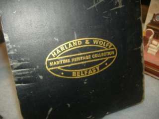 Titanic 1st Class Cabin Suite Harland & Wolff NIB Maritime Heritage 