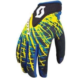  Scott Youth 250 Series Implode Gloves   X Small/Blue/Black 
