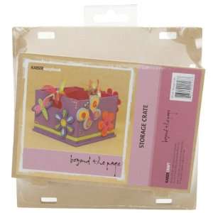  Beyond The Page MDF Storage Crate 7X7X4.75H Arts 