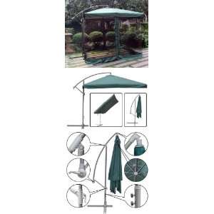  9 Outdoor Cantilever Umbrella Mosquito Net Green Patio 