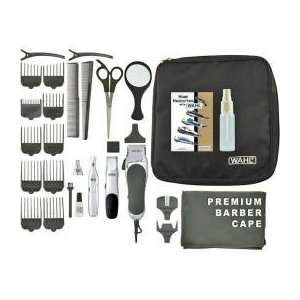 Wahl Corded Clipper And Cordless Trimmers 30 Piece Complete Barber Kit