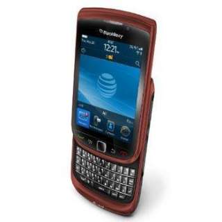 AT&T Blackberry 9800 Torch Red QWERTY KEYS 3G WiFi GPS PDA VERY USED 