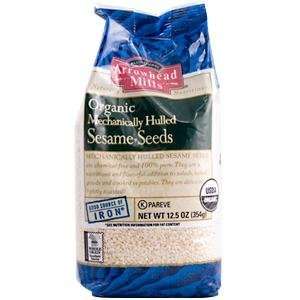 Organic Mechanically Hulled Sesame Seeds, 12.5 oz (354 g)  