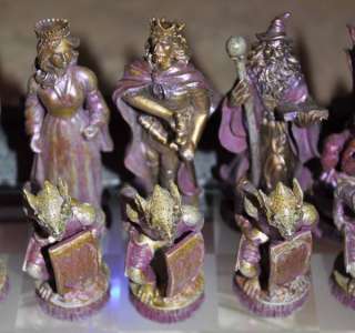 Excalibur Figures of Fantasy Illuminated Chess Set Model 926  