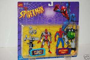 Anti Vampire & Anti Symbiote Toy Biz Spiderman 2 pack  