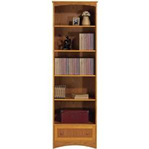   Madison 24w Five shelf Bookcase With Drawer