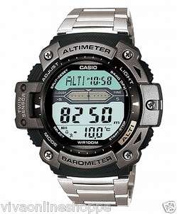 SGW 3 series Out Gear Twin Sensor Altimeter Watch by Casio F1 Red Bull 