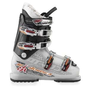Nordica Hot Rod Team 6.0 Ski Boots (2012)(Silver, 25.5)  