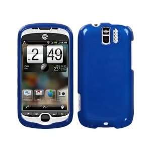 Dark Blue Snap On Phone Cover Protector Case for HTC myTouch 3G Slide 