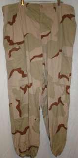 MILITARY TROUSERS DESERT CAMOUFLAGE RIPSTOP MEDIUM LONG NWT $8.98 