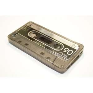  Retro Black Smoke Classic Cassette Tape Gel Case Cover for 