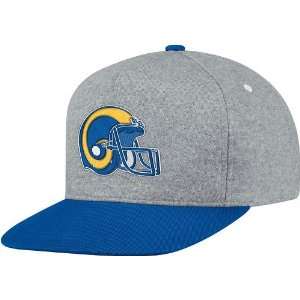    St Louis Rams Heather Pinch Panel Snap Back Hat