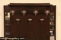   about 1940 a rosewood hall stand or coat rack could also be used as