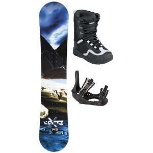   2006 Core Rush 155 Cm X tra Wide Snowboard Package