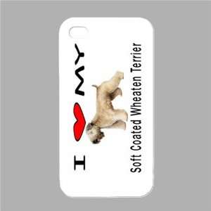  I Love My Soft Coated Wheaten Terrier White Iphone 4 and 
