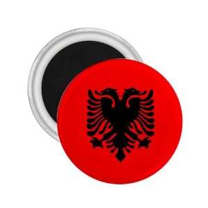  Albania Flag Souvenir Magnet 2.25  Kitchen 