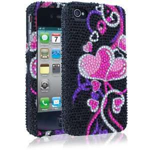   iPhone 4/4S Case   Diamond Sparkle Motion Cell Phones & Accessories