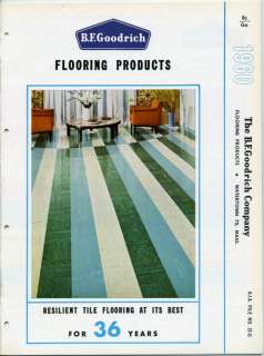   Asbestos Flooring Catalog Floor Tile Koroseal Vinyl Navy Ships  