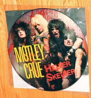 VINYL LP Motley Crue   Helter Skelter Picture Disc  