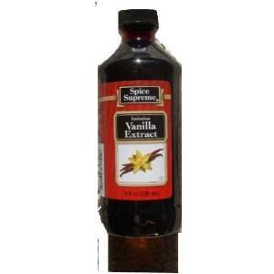  Spice Supreme Vanilla Extract (Imitation) (2 Bottles) Pet 