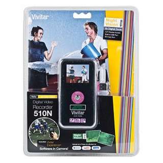 Vivitar DVR 510N Night Vision Pocket Video Digital Camc  