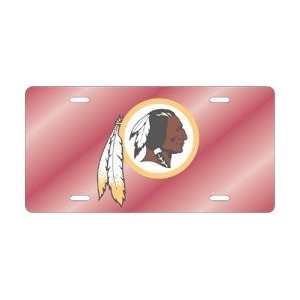    Washington Redskins Laser Cut License Plate