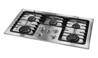   Electrolux Icon 36 (36 Inch) Stainless Steel Gas Cooktop E36GC70FSS