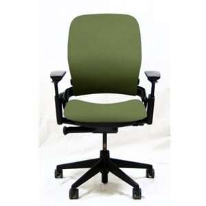  Steelcase V2 Leap Chair, Fully Adjustable Model Celery 