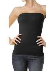 ToBeInStyle Seamless Bandeau Tube Top without Padding